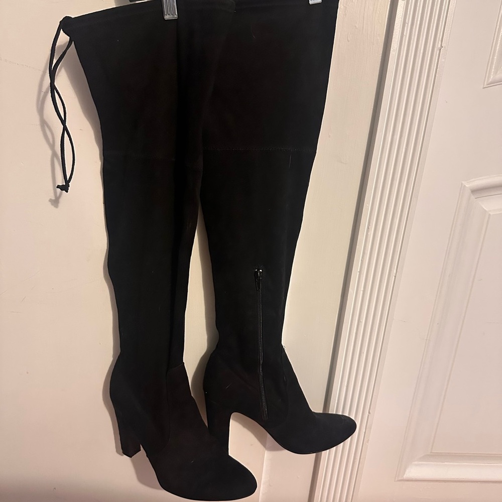 Elegant Black Over-the-Knee Boots